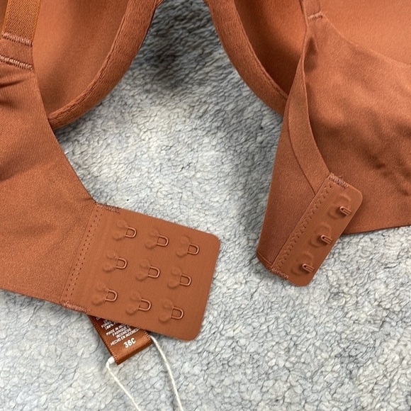 NWT Skims Ultimate Nipple Push Up Plunge Bra Limited Rare Bronze Sz 36C - Picture 6 of 10